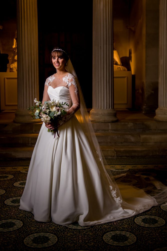 Woburn Sculpture Gallery Wedding - Laura & Andrew