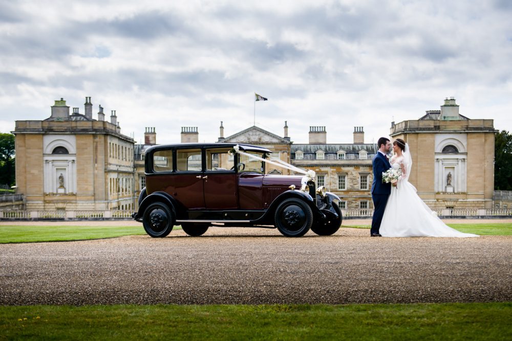 Woburn Sculpture Gallery Wedding - Laura & Andrew
