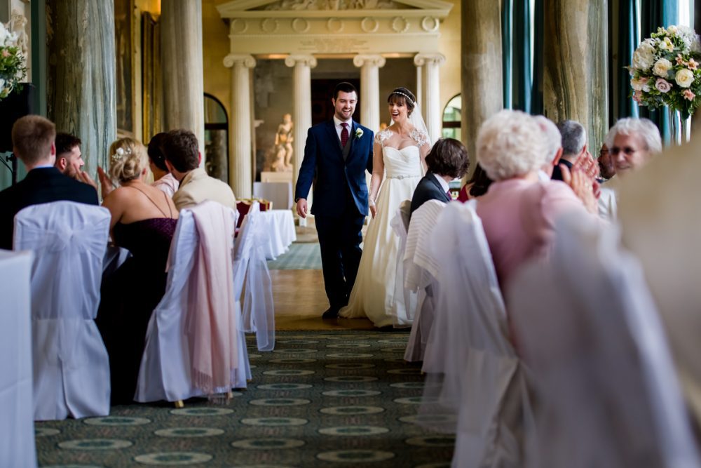 Woburn Sculpture Gallery Wedding - Laura & Andrew