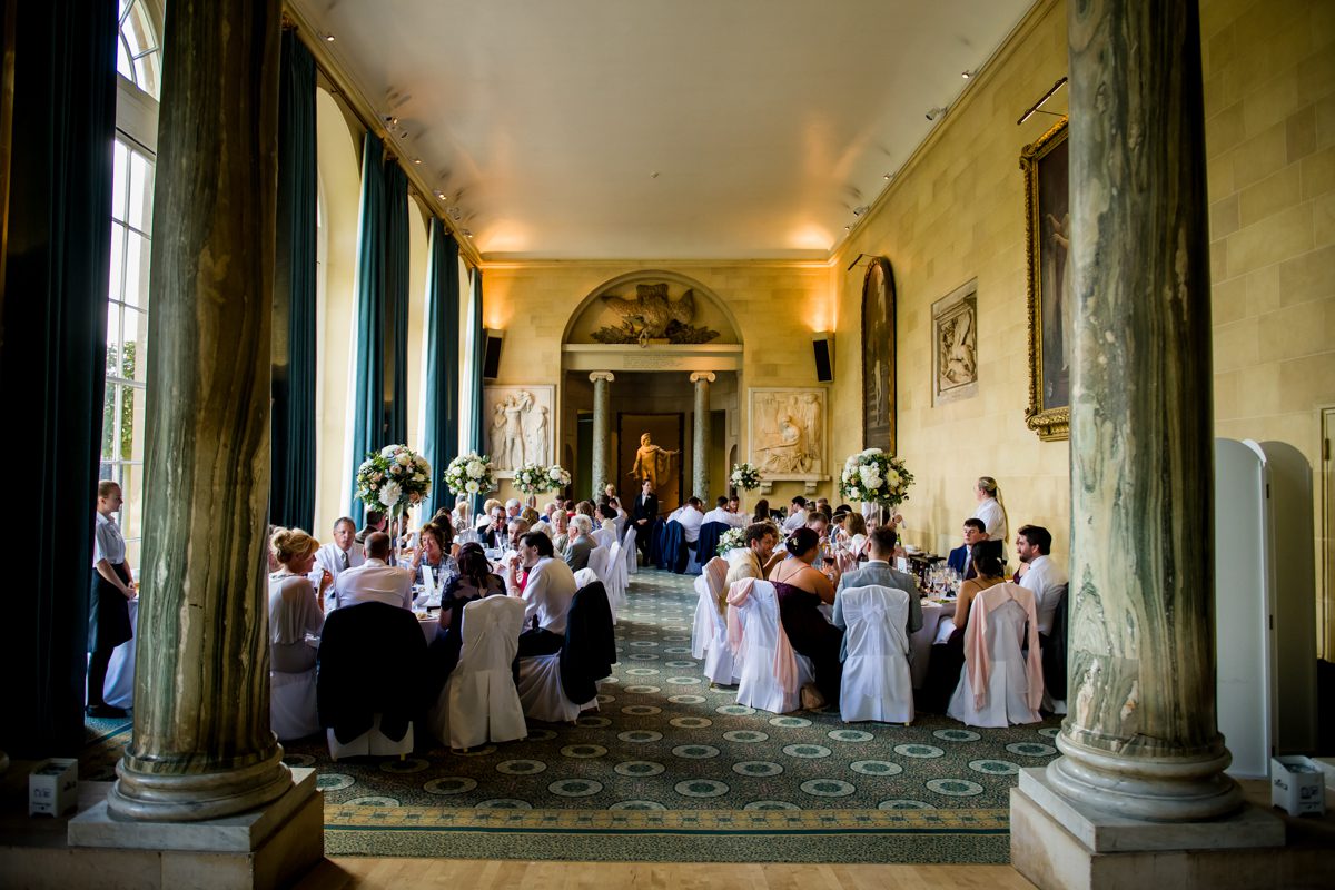 Woburn Sculpture Gallery Wedding - Laura & Andrew