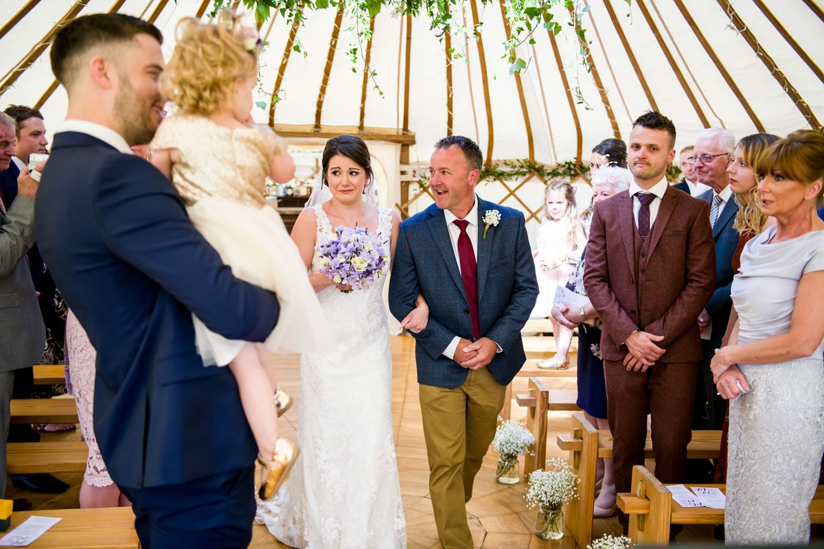Essex Yurt Wedding - Lauren & Nathan
