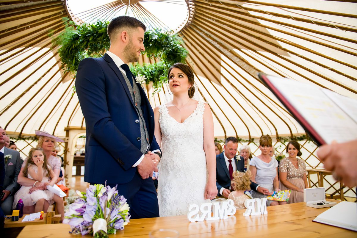 Essex Yurt Wedding - Lauren & Nathan