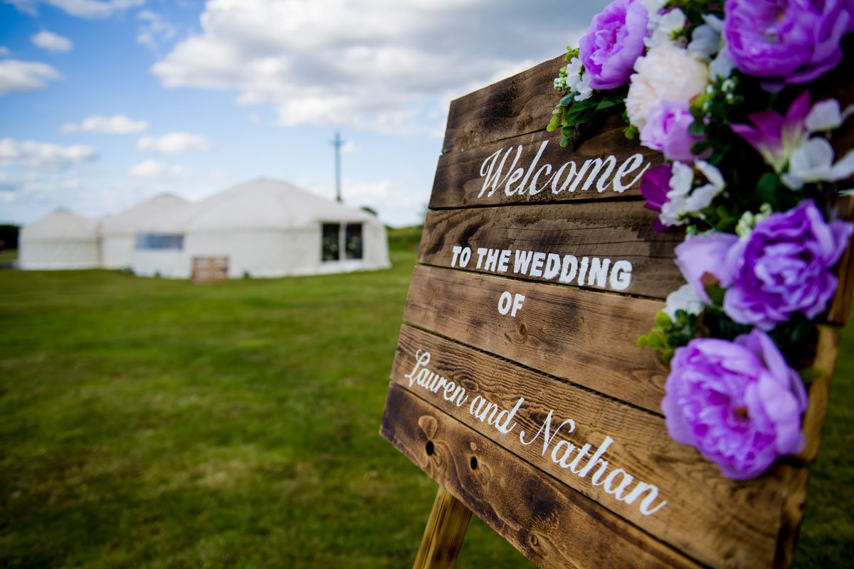 Essex Yurt Wedding - Lauren & Nathan