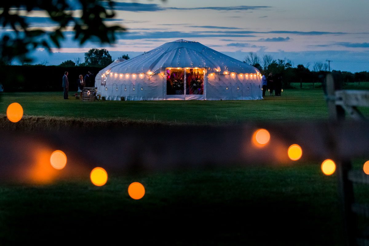 Essex Yurt Wedding - Lauren & Nathan