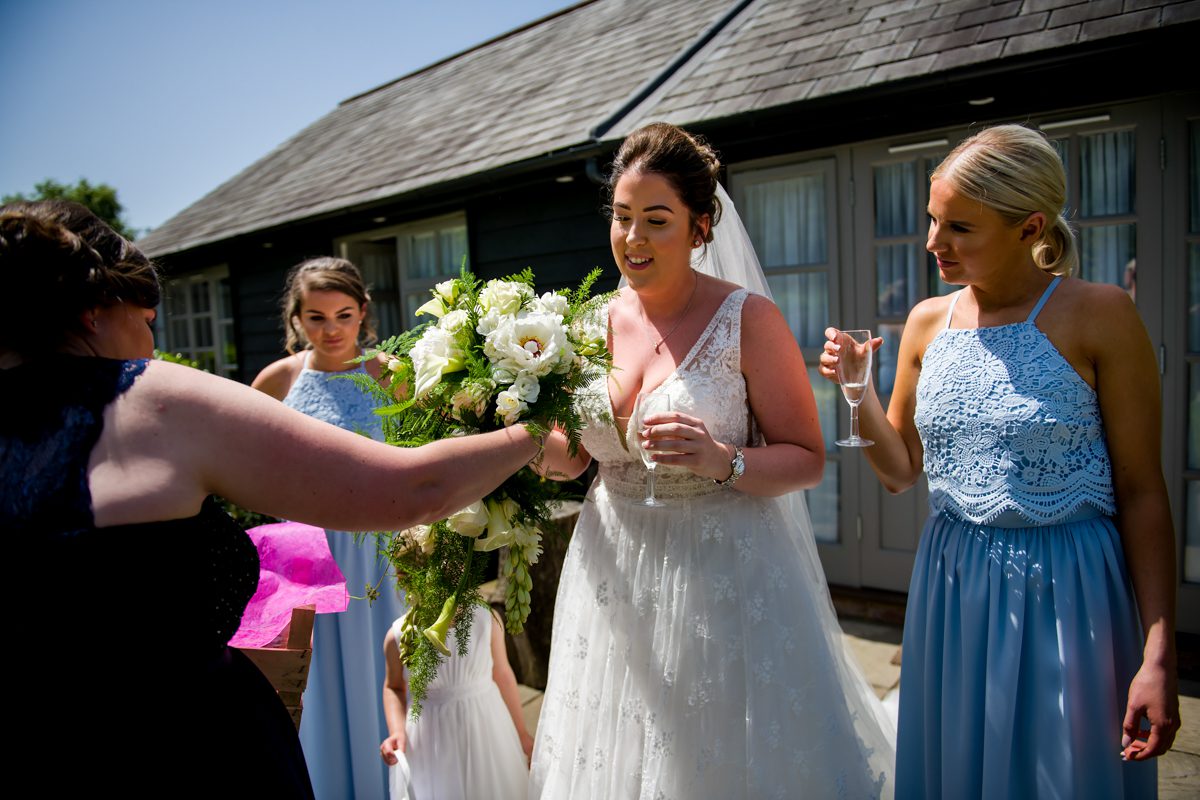 Barns at Redcoats Wedding - Lauren & Steve