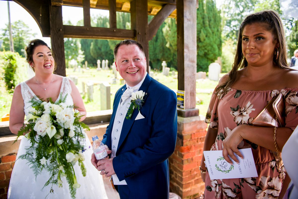 Barns at Redcoats Wedding - Lauren & Steve