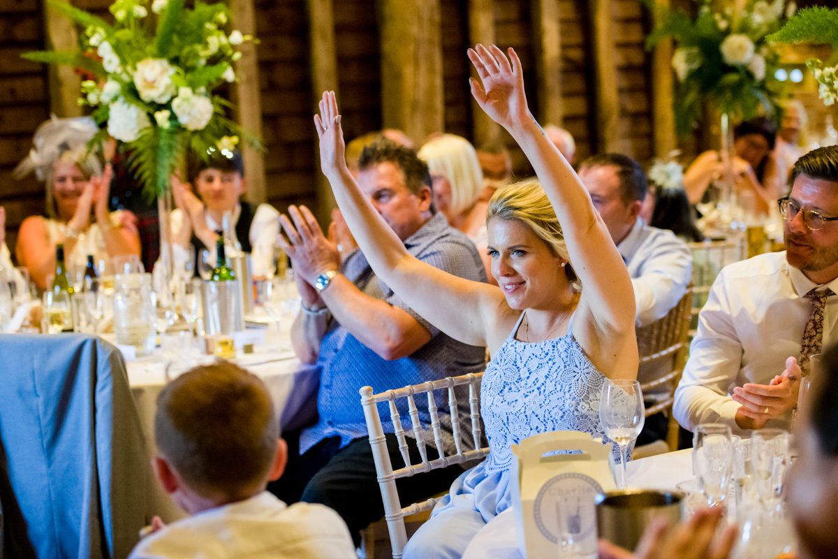 Barns at Redcoats Wedding - Lauren & Steve