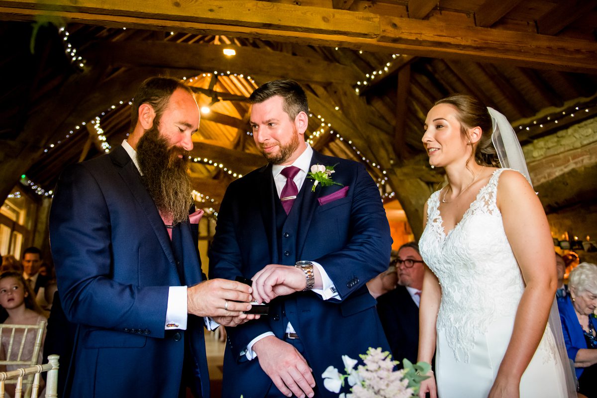 Notley Tythe Barn Wedding - Carly & Tom