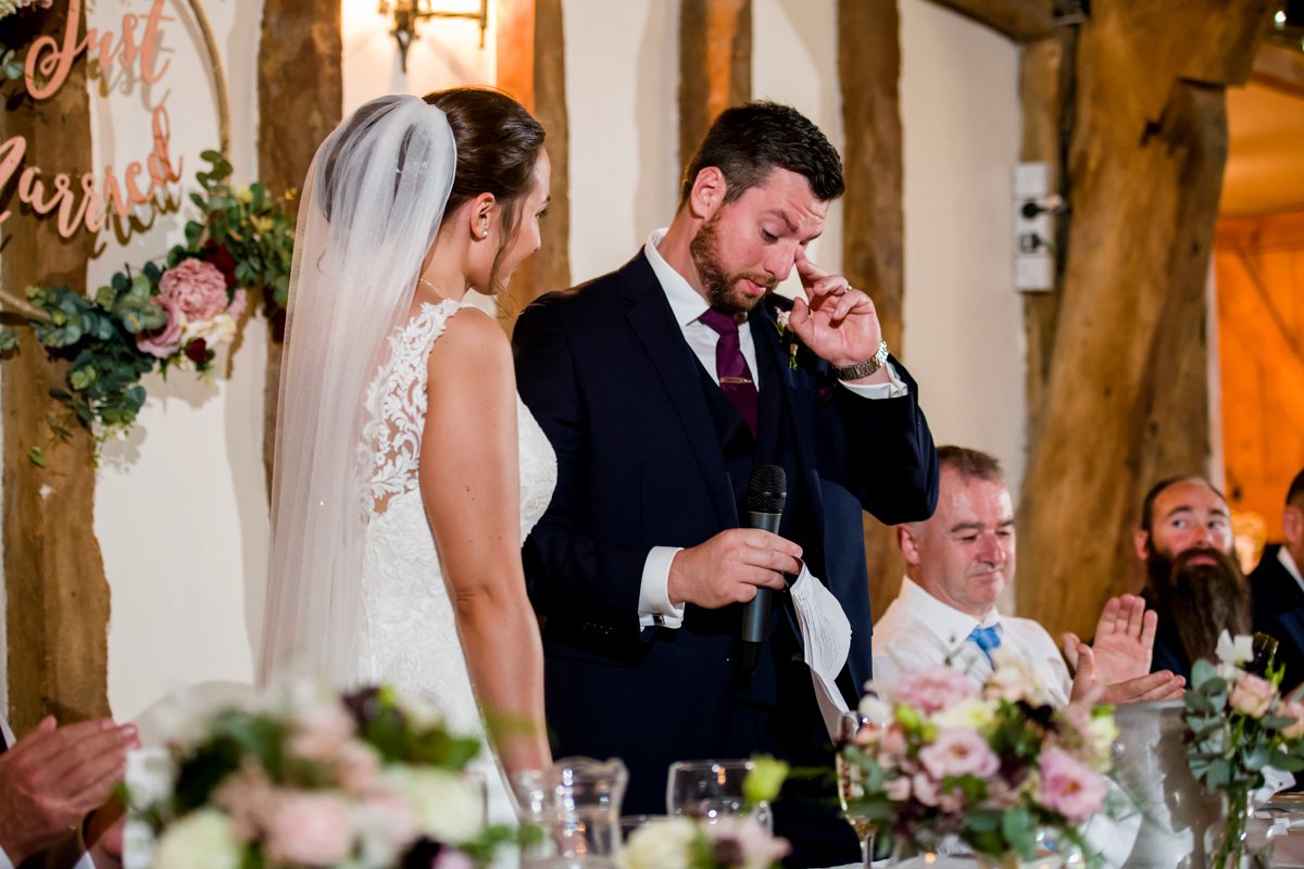 Notley Tythe Barn Wedding - Carly & Tom