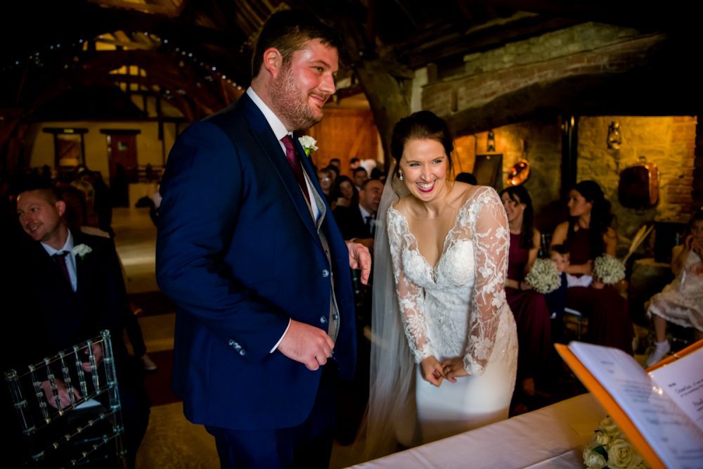 Notley Tythe Barn Wedding - Charlie & Paul