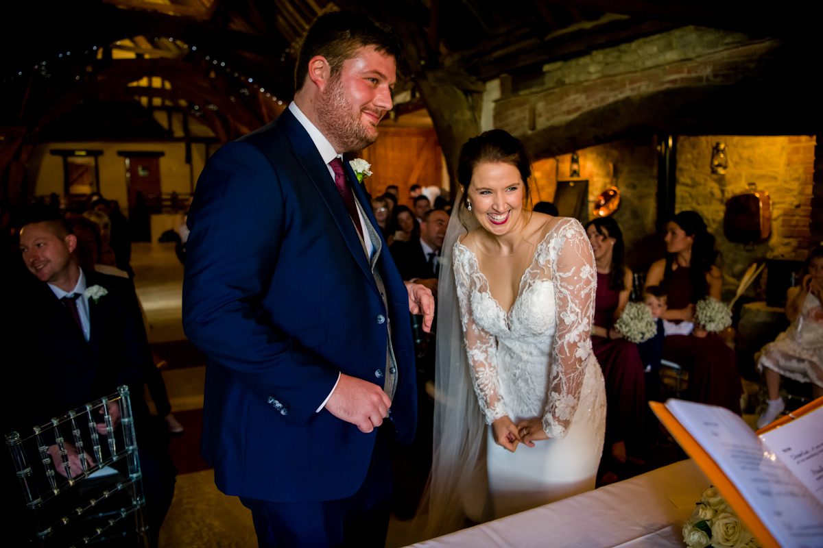 Notley Tythe Barn Wedding - Charlie & Paul