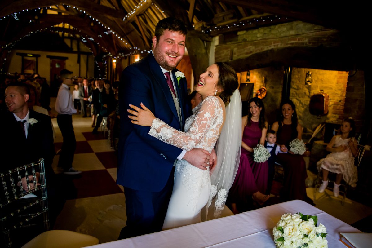 Notley Tythe Barn Wedding - Charlie & Paul