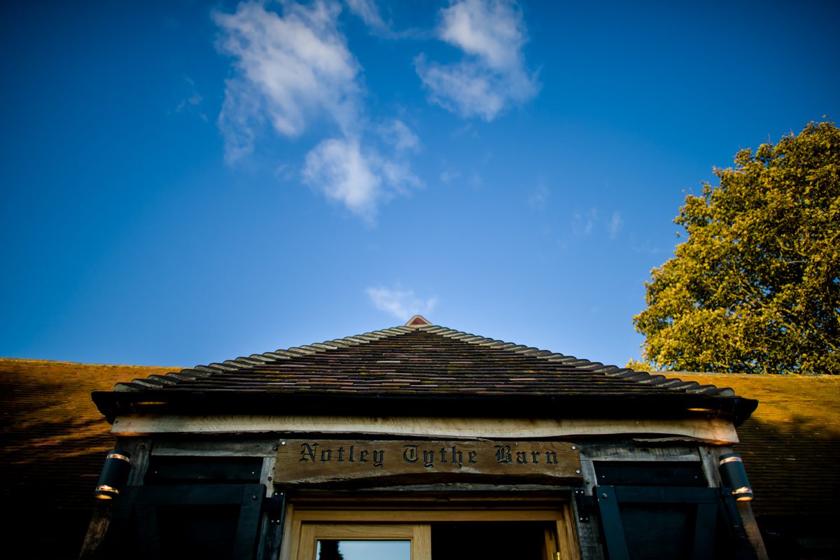 Notley Tythe Barn Wedding - Charlie & Paul