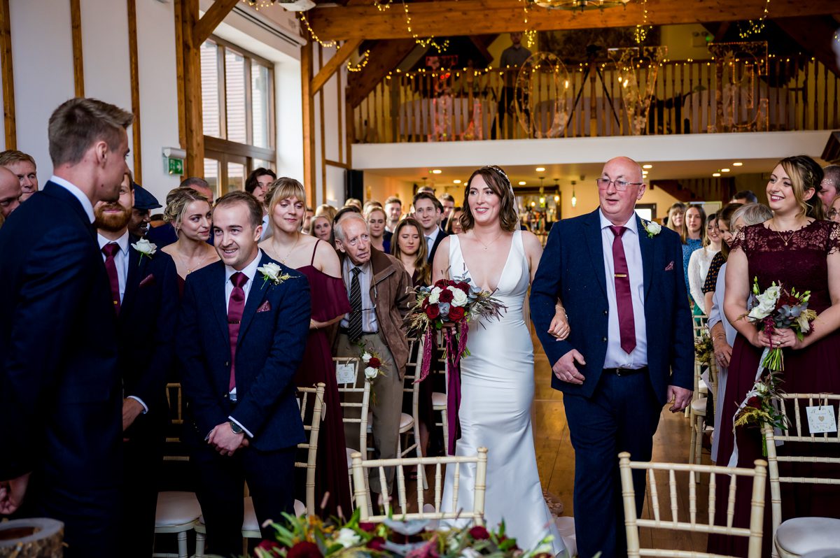 Winters Tale Country Barn Wedding - Hannah & Sam