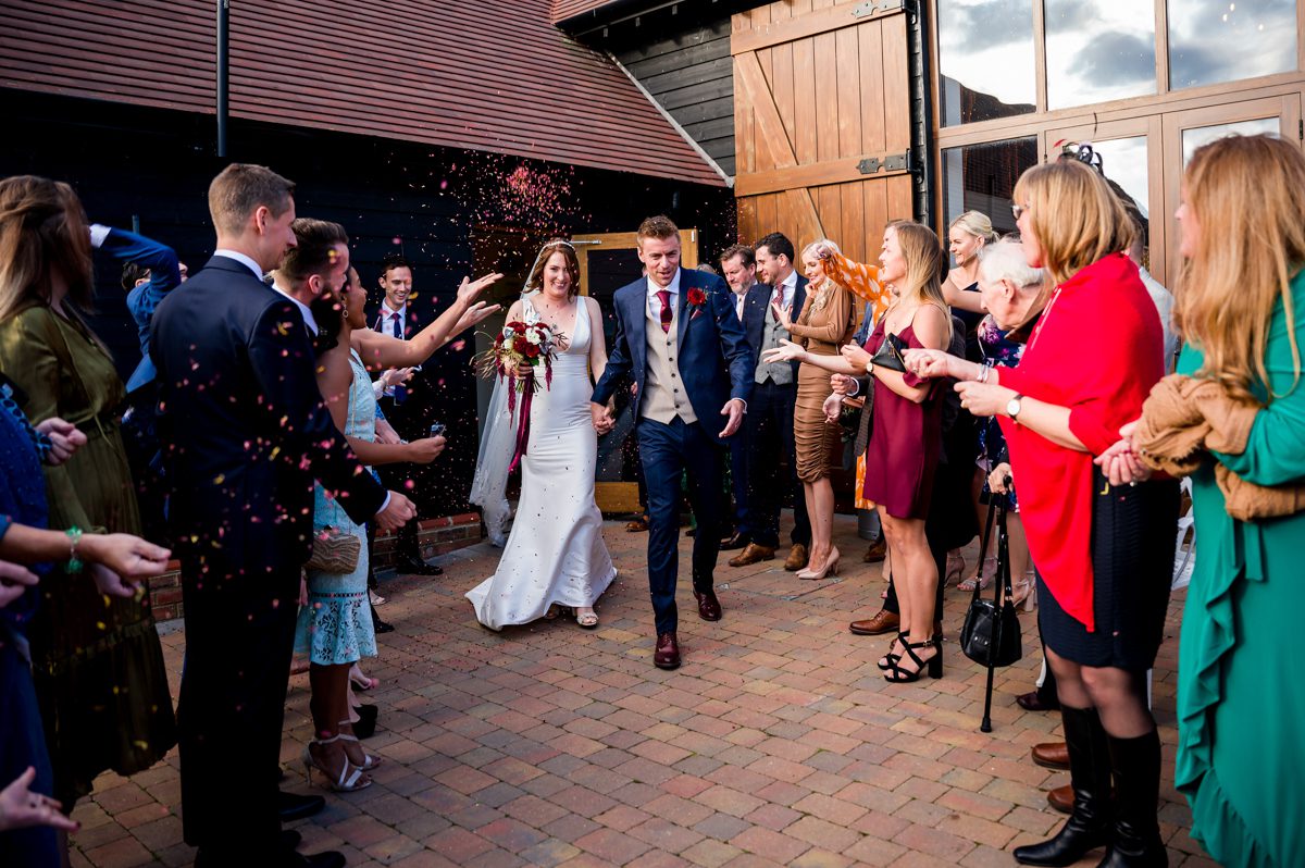Winters Tale Country Barn Wedding - Hannah & Sam