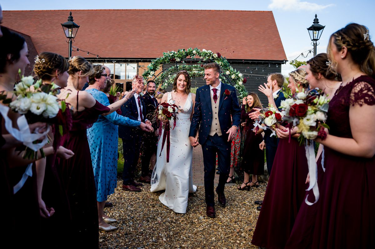 Winters Tale Country Barn Wedding - Hannah & Sam
