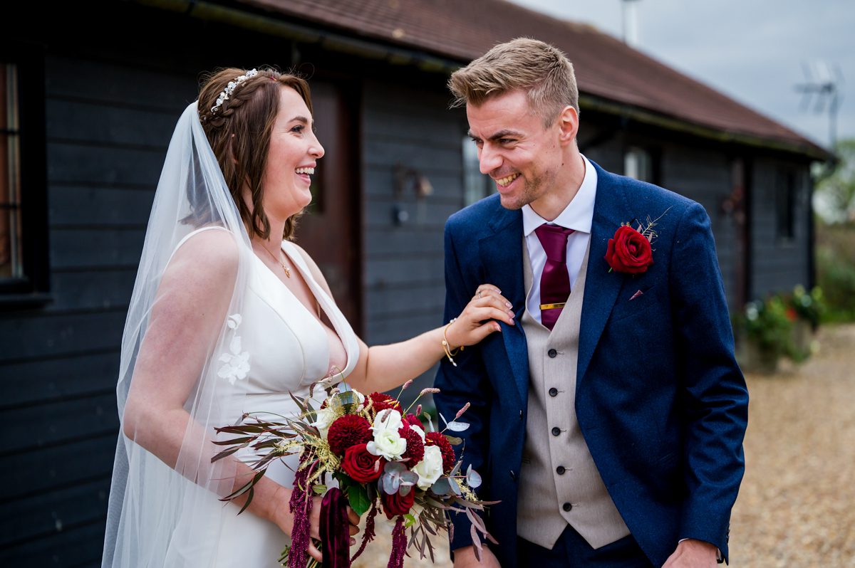 Winters Tale Country Barn Wedding - Hannah & Sam