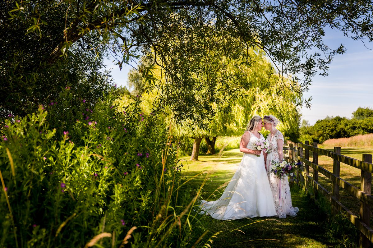 Beccy & Katie - Newton Park Farm Wedding