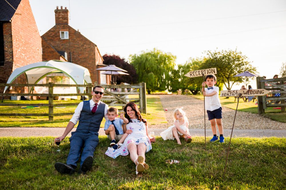 Newton Park Farm Wedding - Alice & Ben