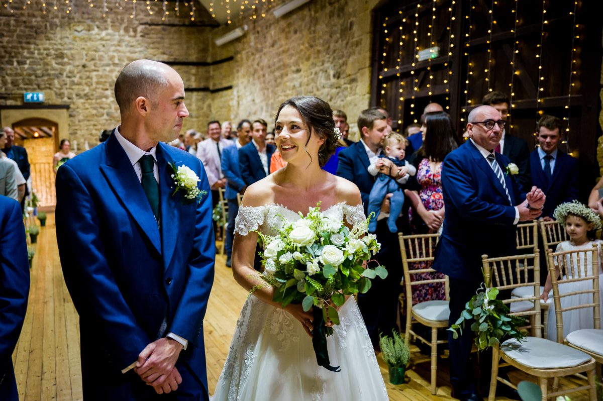 Barns at Hunsbury Hill Wedding - Alexa & Sam