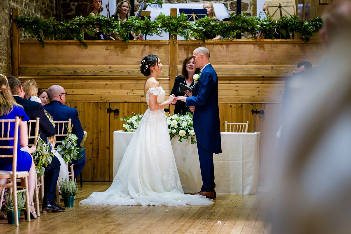Barns at Hunsbury Hill Wedding - Alexa & Sam