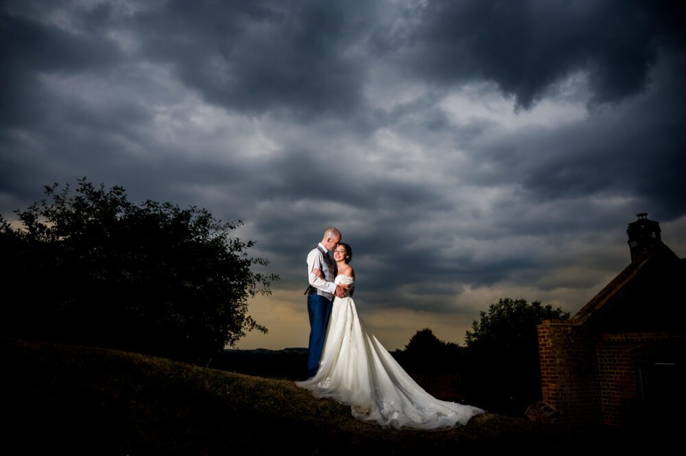 Barns at Hunsbury Hill Wedding - Alexa & Sam