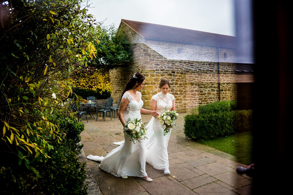 Dodford Manor Wedding - Cindy & Sophie