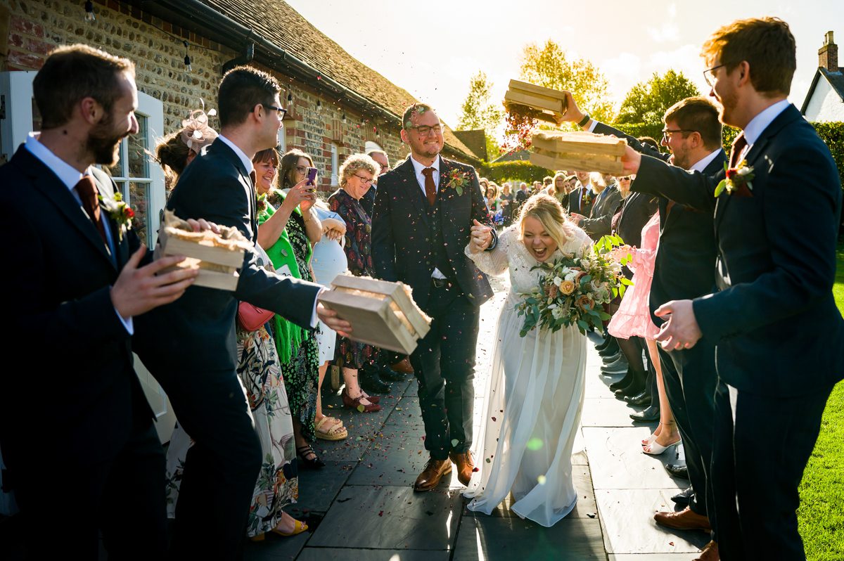 Southend Barns Wedding - Ellie & Lewis
