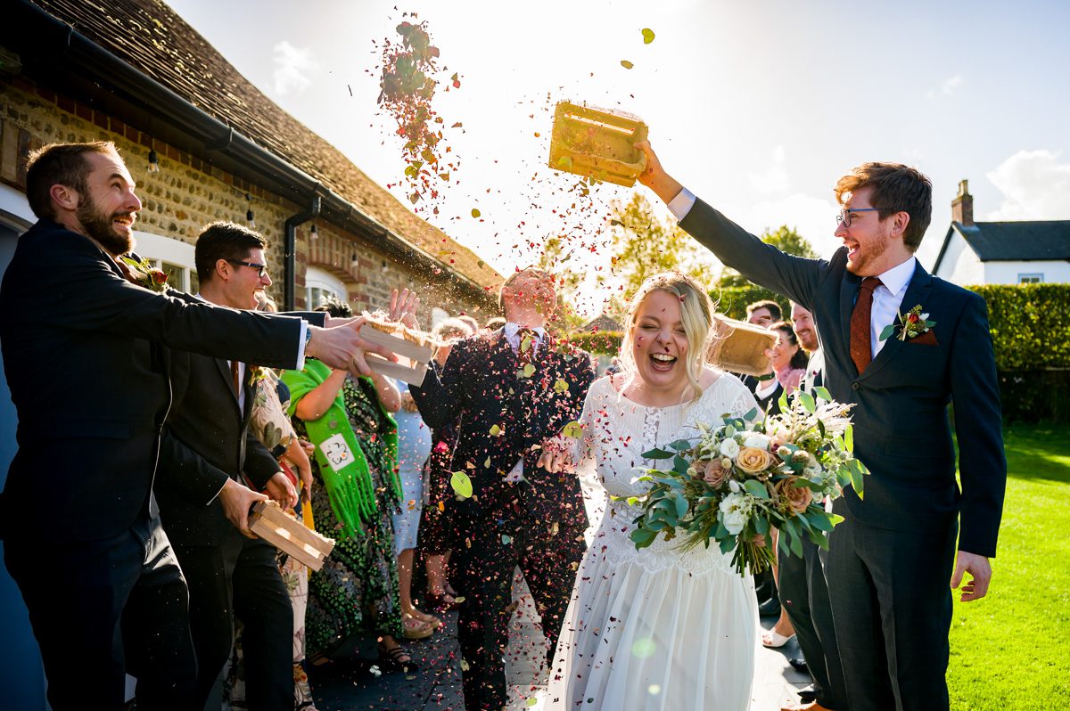Southend Barns Wedding - Ellie & Lewis