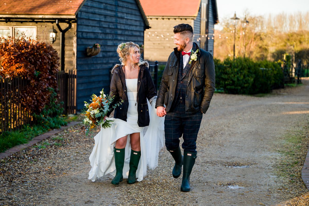 Winters Tale Country Barn Wedding - Fleur & Adam