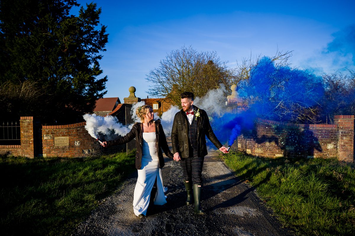 Winters Tale Country Barn Wedding - Fleur & Adam