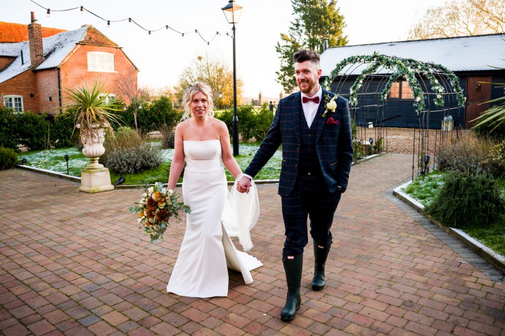 Winters Tale Country Barn Wedding - Fleur & Adam