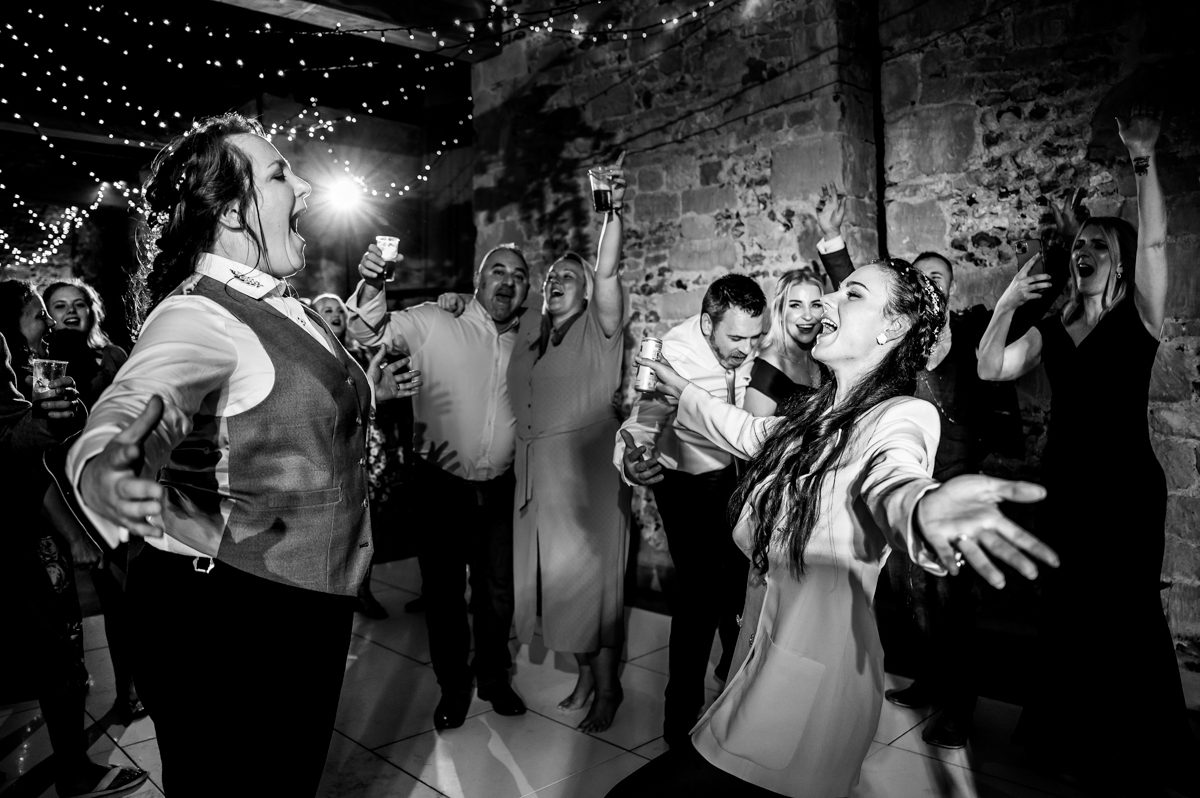 Bake Barn at Fonthill Estate Wedding - Georgie & Kirsty