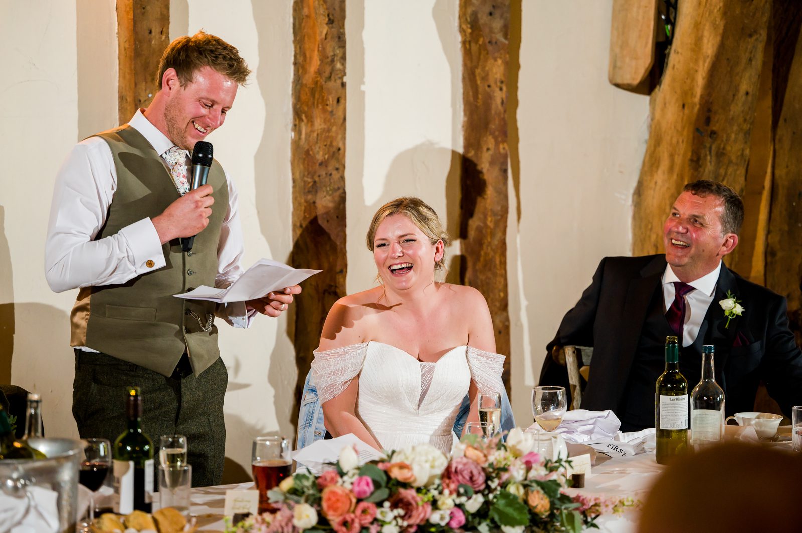Notley Tythe Barn Wedding - Hannah & Joe