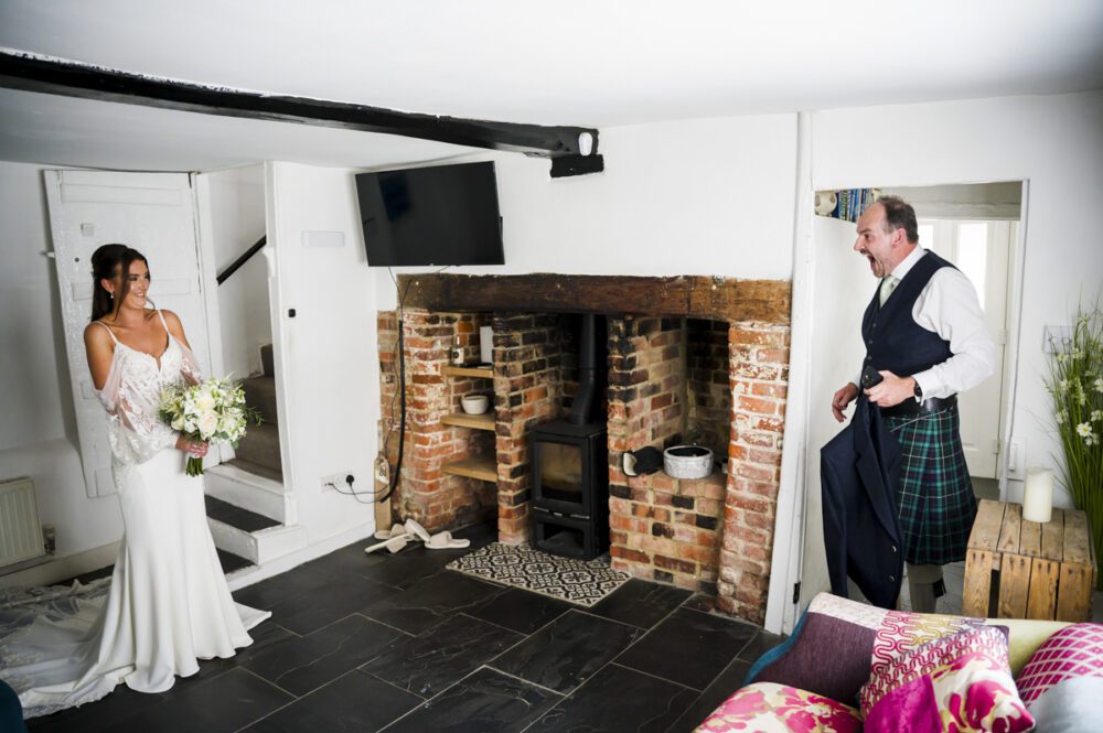 Notley Tythe Barn Wedding - Charlotte & Owain