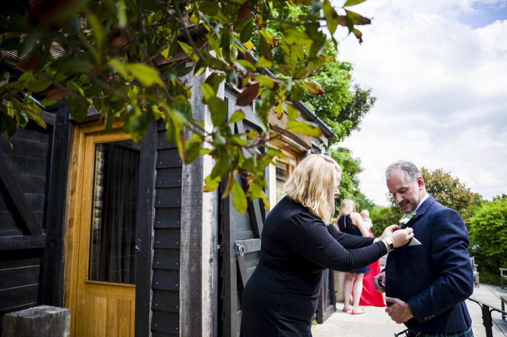 Notley Tythe Barn Wedding - Charlotte & Owain