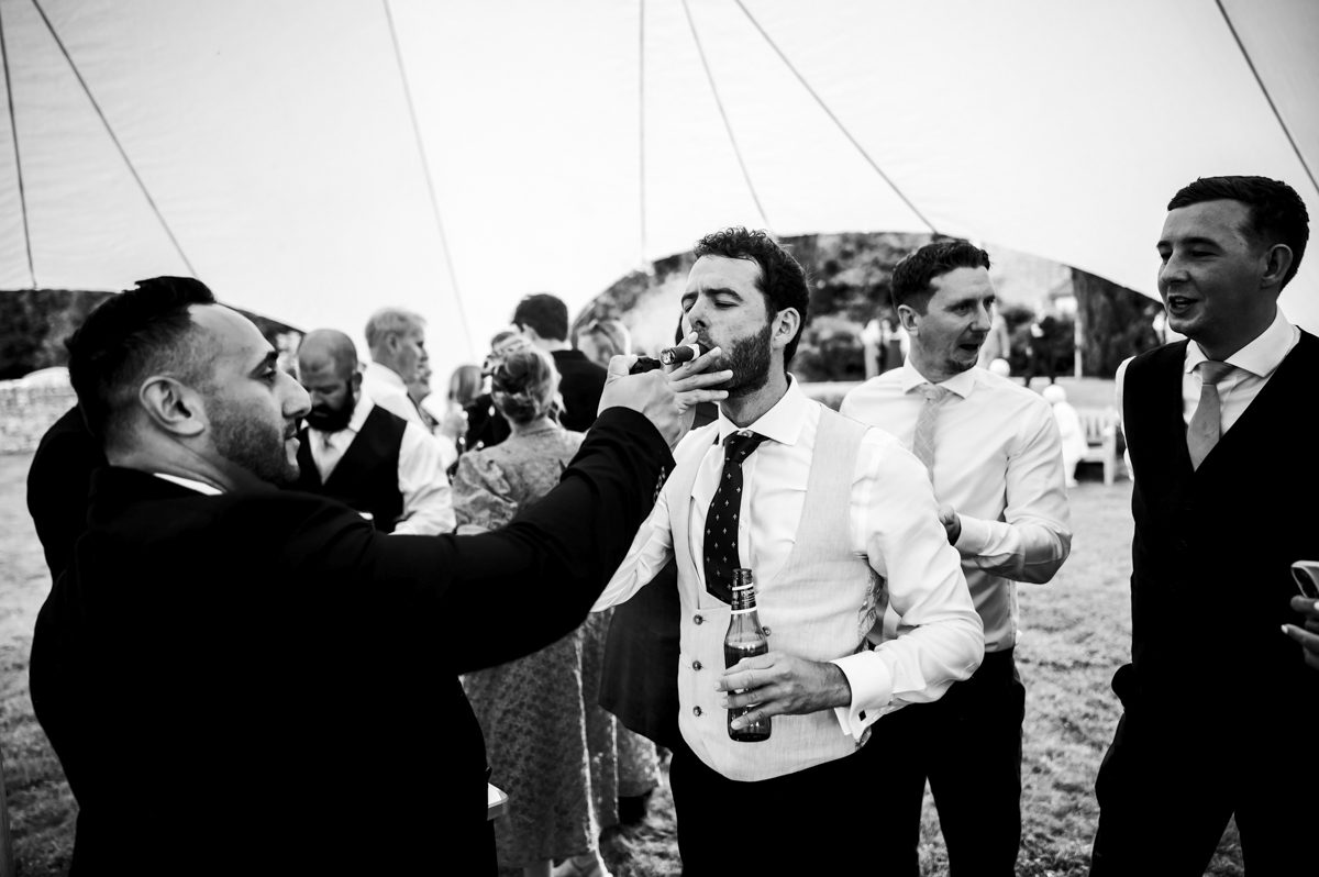 Notley Tythe Barn Wedding - Charlotte & Owain