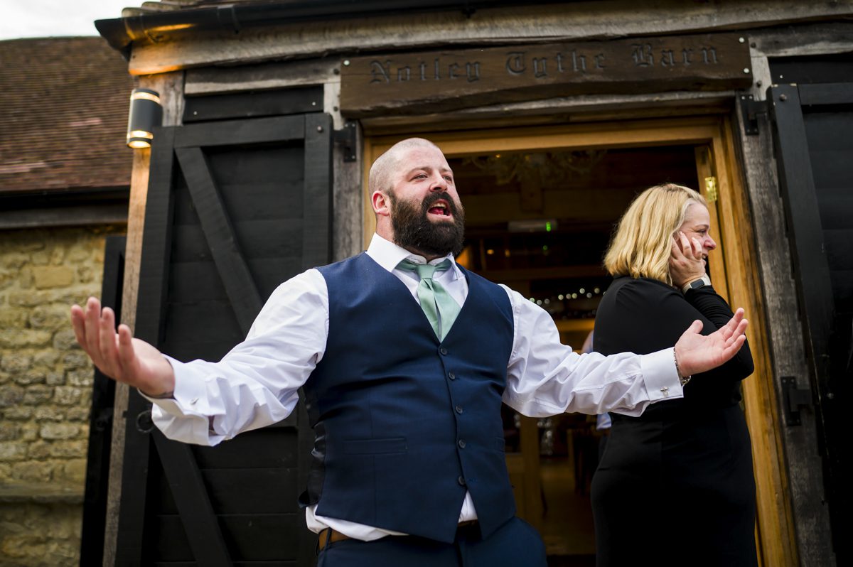 Notley Tythe Barn Wedding - Charlotte & Owain