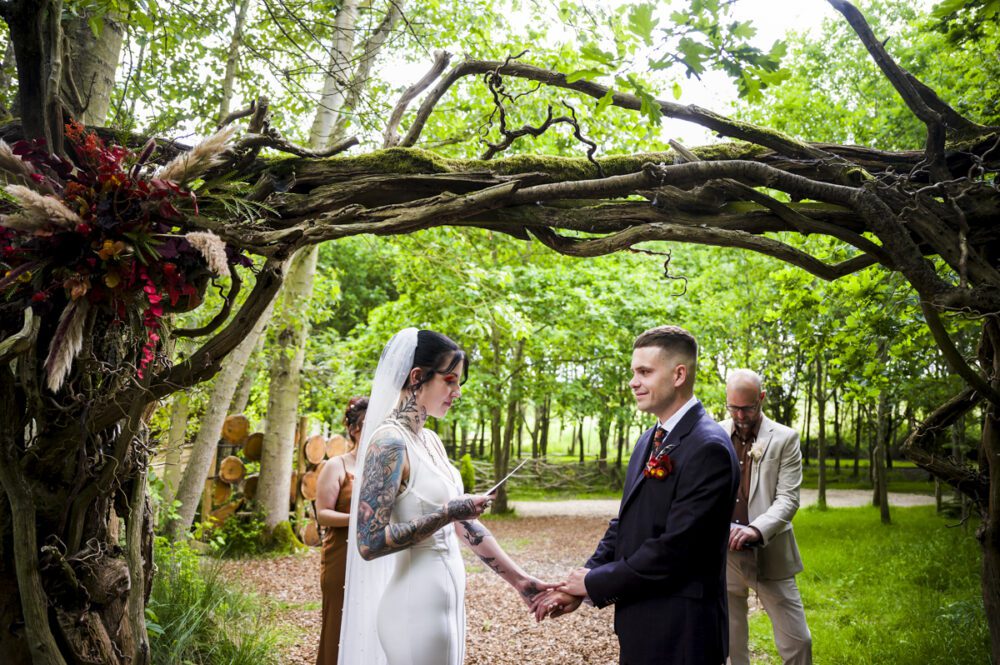 Endeavour Woodland Weddings - Kerrie & Lance