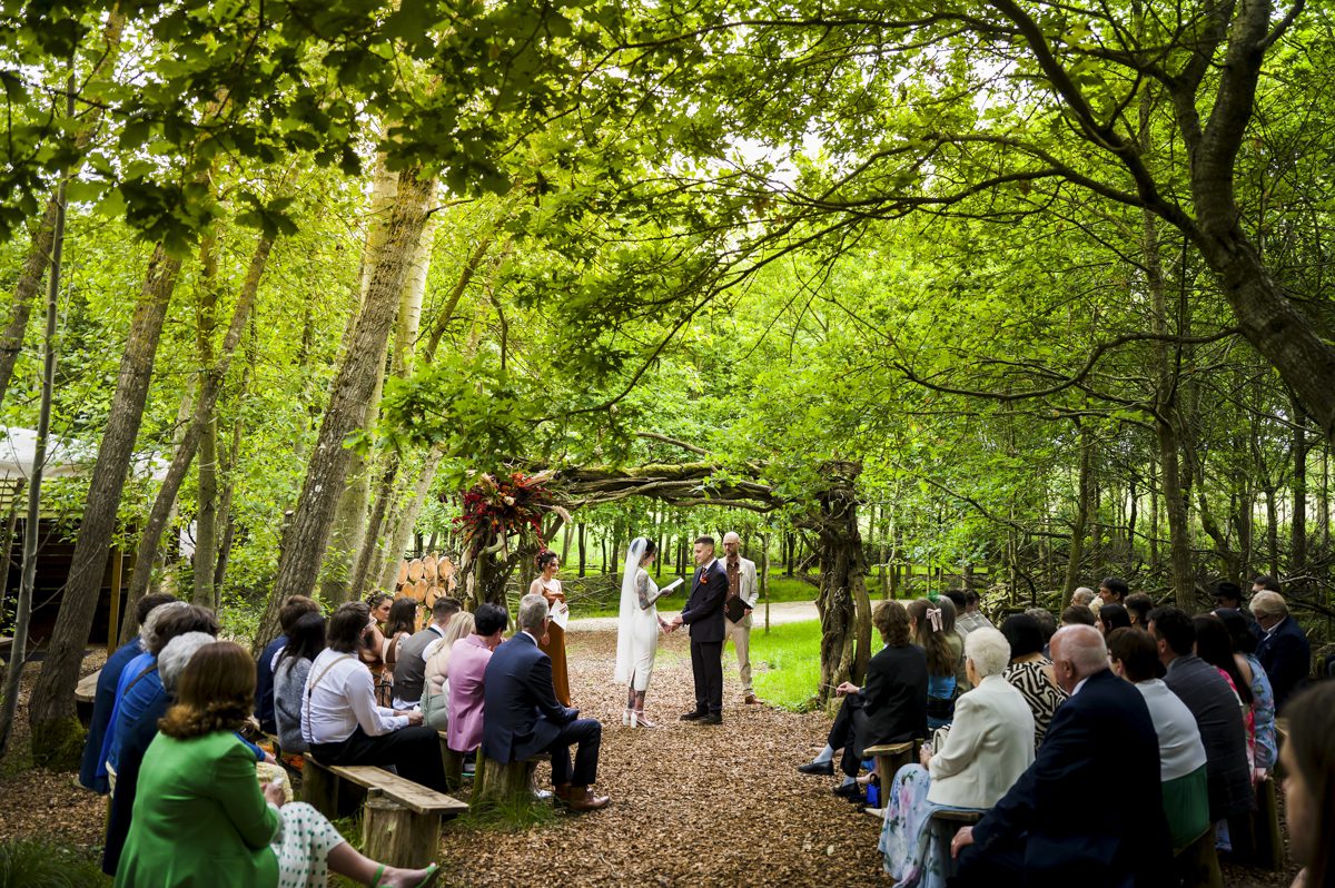 Endeavour Woodland Weddings - Kerrie & Lance