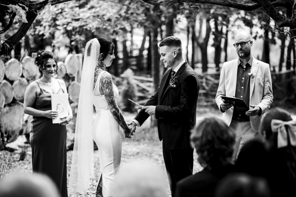Endeavour Woodland Weddings - Kerrie & Lance