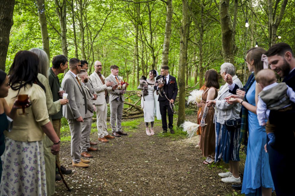Endeavour Woodland Weddings - Kerrie & Lance