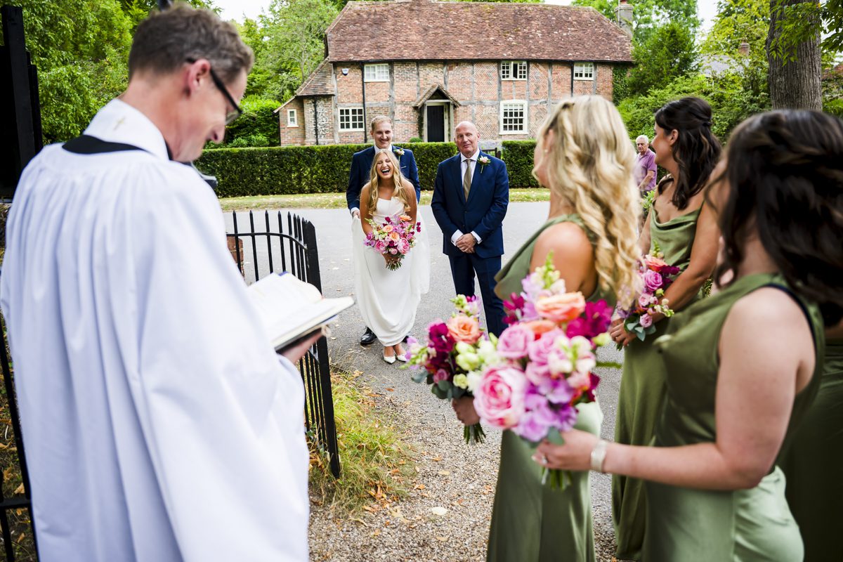 Notley Tythe Barn Wedding - Laura & Ed