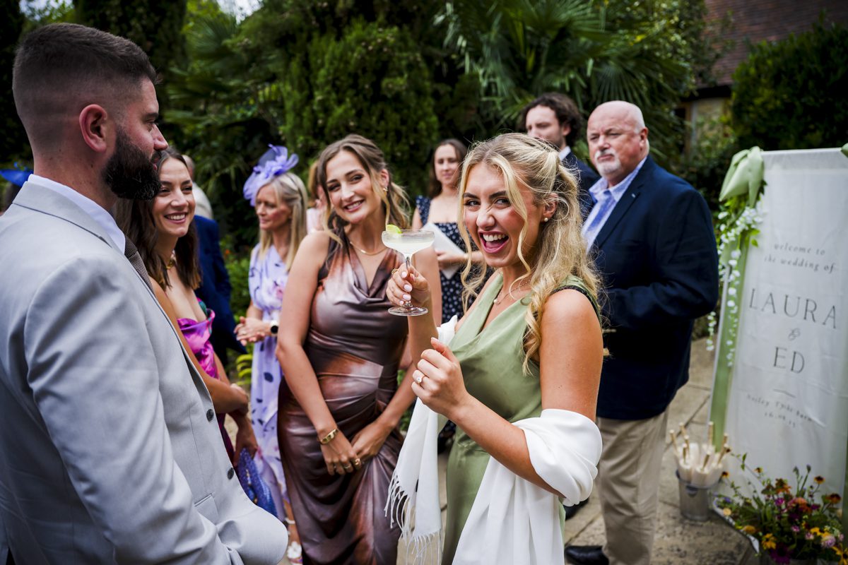 Notley Tythe Barn Wedding - Laura & Ed