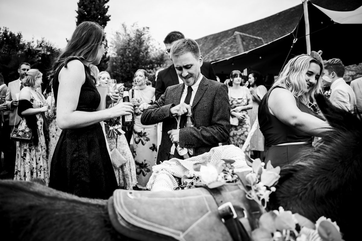 Notley Tythe Barn Wedding - Laura & Ed