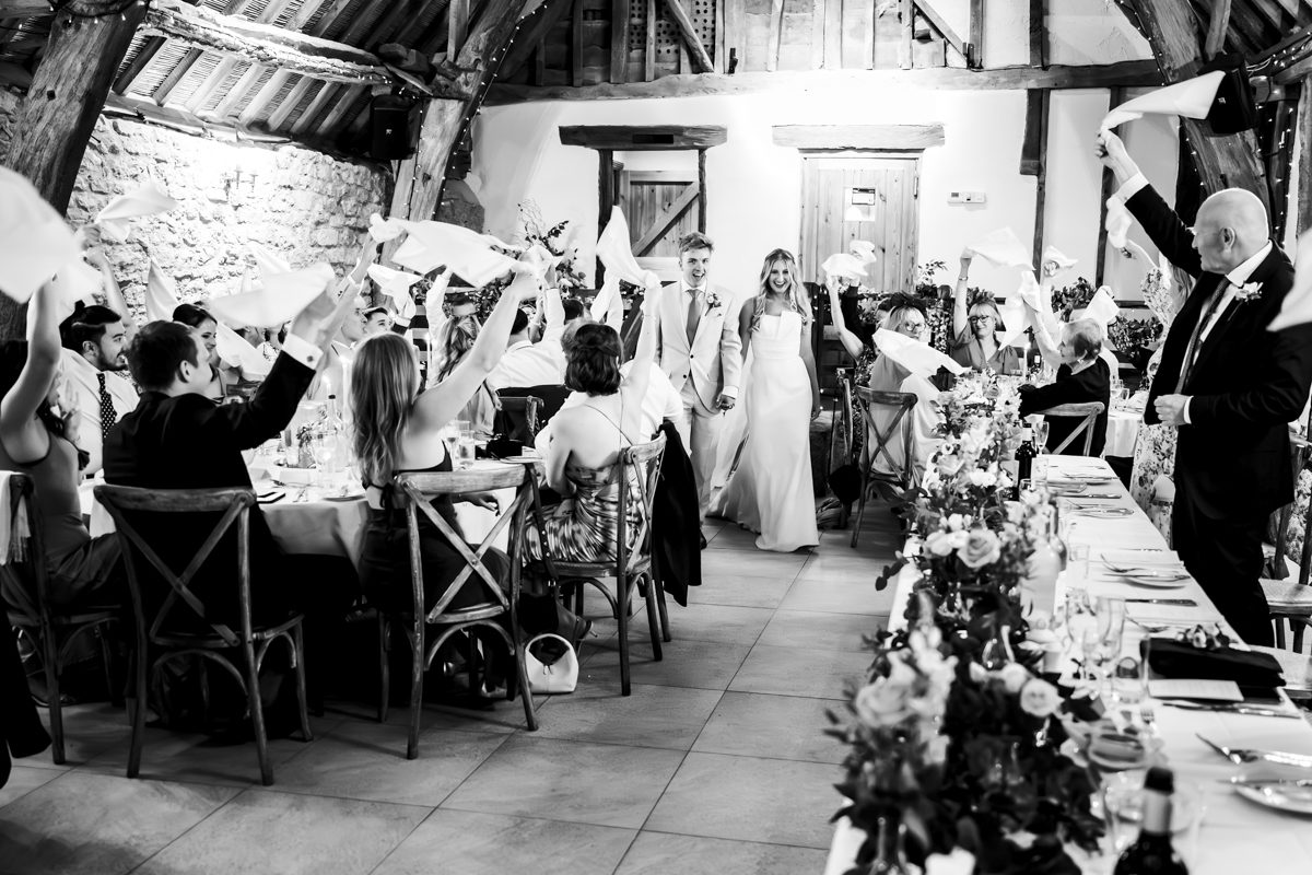 Notley Tythe Barn Wedding - Laura & Ed