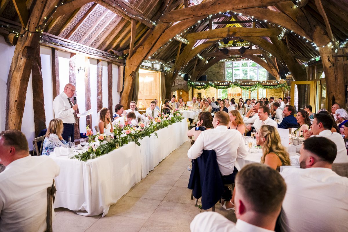 Notley Tythe Barn Wedding - Laura & Ed