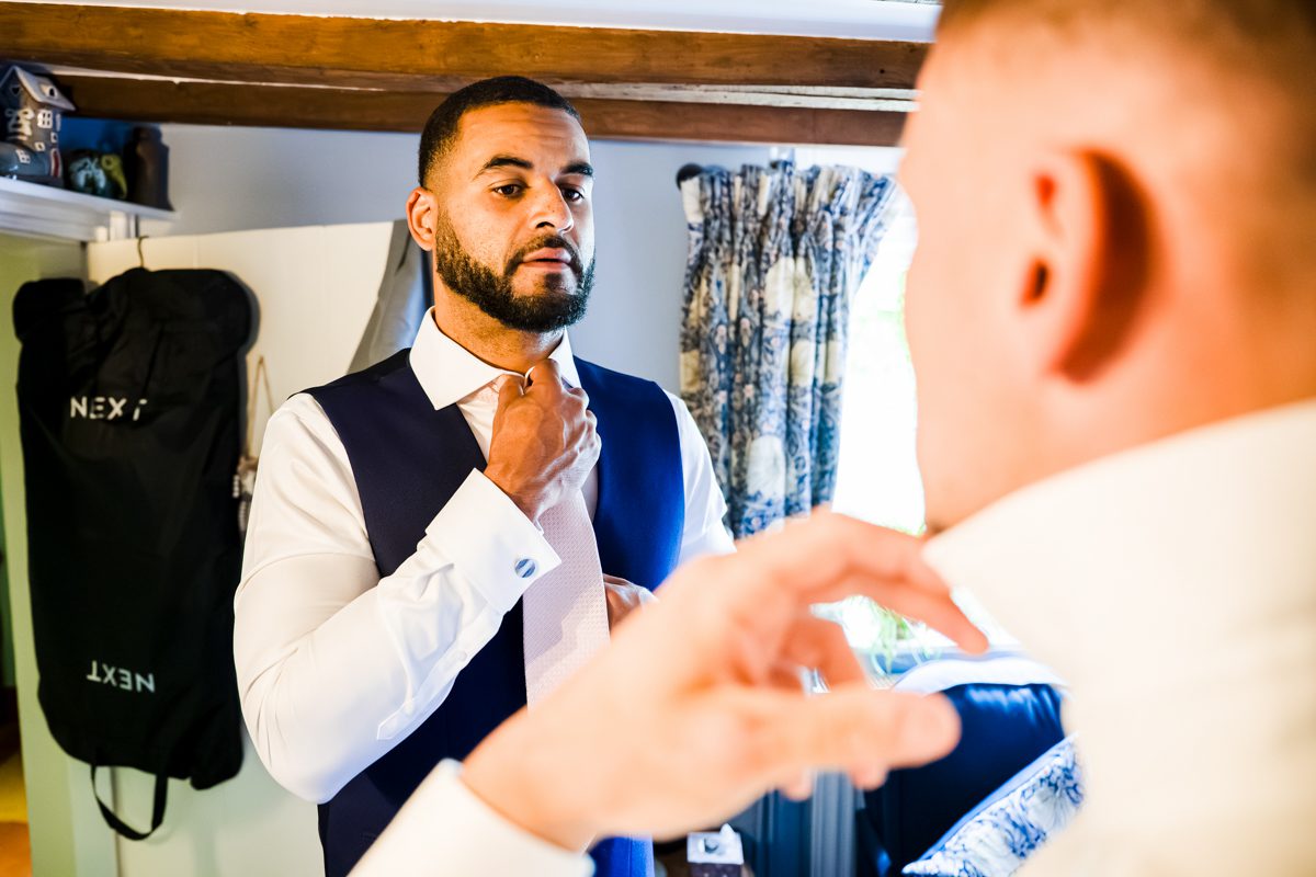 Old Luxters Barn Wedding - Anya & William