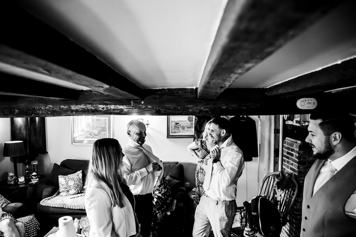 Old Luxters Barn Wedding - Anya & William