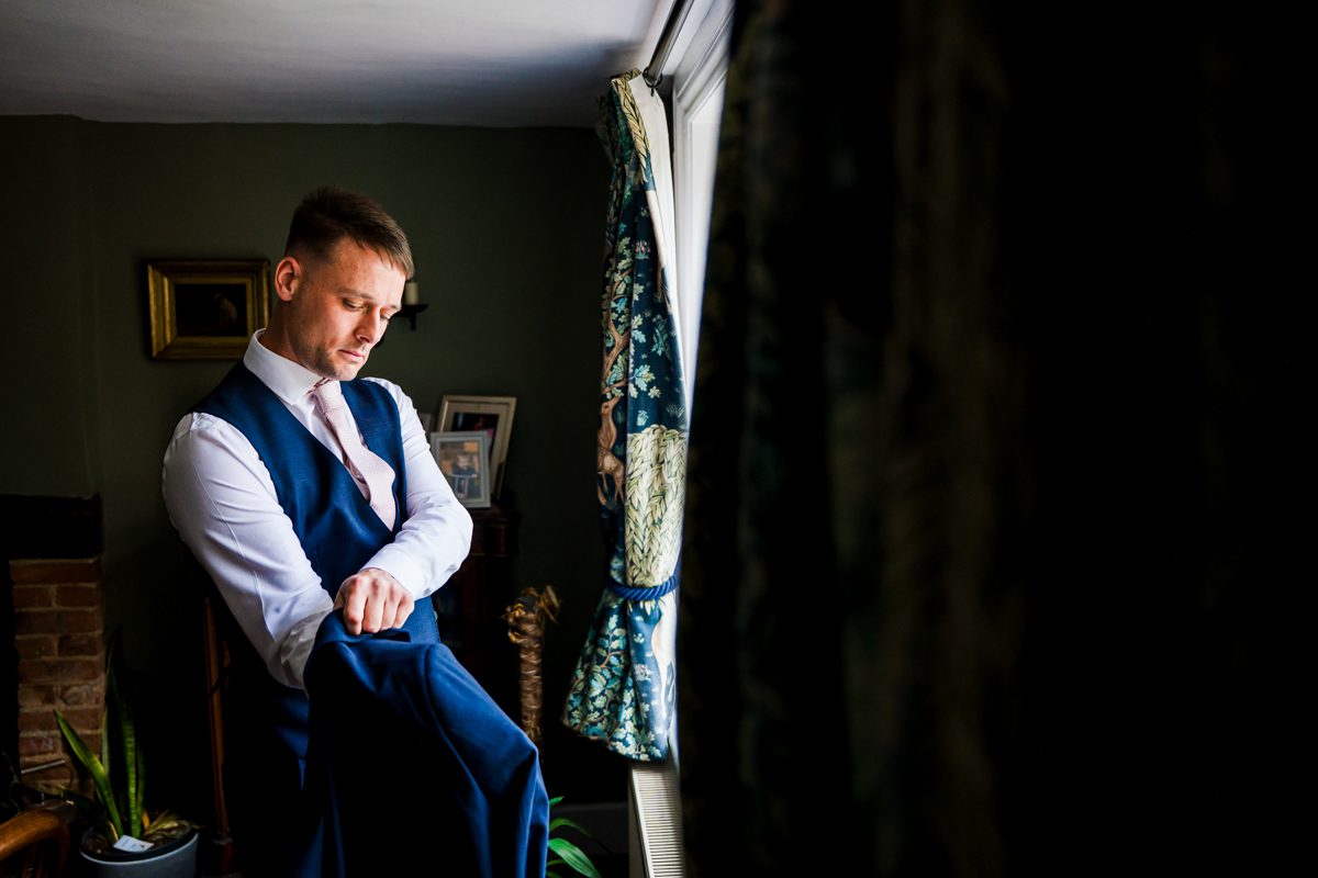 Old Luxters Barn Wedding - Anya & William